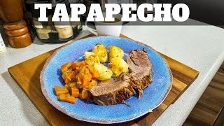 TAPAPECHO con PAPAS SALTEADAS 🥩🥔  Tapapecho a la OLLA a presión  William Priets [upl. by Ydrah]