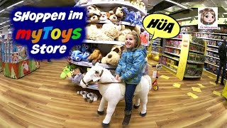 SHOPPEN IM MYTOYS Store in Hamburg 🎁 Was darf sich Hannah aussuchen [upl. by Butterfield]