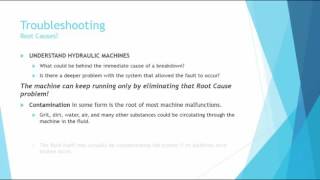 Troubleshooting and Maintenance of Fluid Power Systems [upl. by Etteroma]