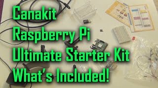 CanaKit Raspberry Pi B Ultimate Starter KitRaspberry Pi 2 kit has the same components [upl. by Anibor]