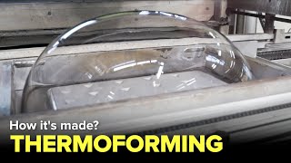 How the THERMOFORMING PROCESS works  Factories [upl. by Schonfeld]