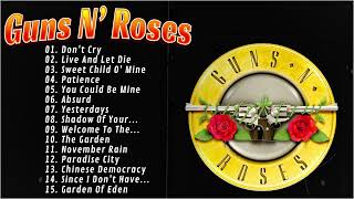 Guns N Roses Greatest Hits Full Album  Best Songs Of Guns N Roses Playlist 2023 [upl. by Rhianna]