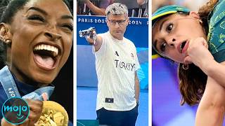 Top 10 Moments from the Paris Olympics [upl. by Ahserak]