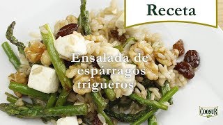 ▶️ Ensalada de espárragos trigeros [upl. by Siubhan]