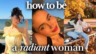 Habits of Happy Women How To Become a Radiant amp Happy Woman in 10 Steps ☀️ Fiercely Feminine [upl. by Chaddie]