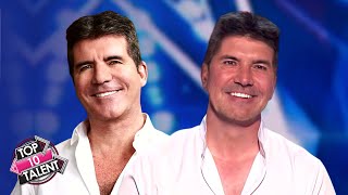 BEST Simon Cowell Lookalikes EVER [upl. by Esinad]