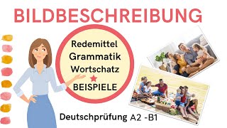 Bildbeschreibung A2B1 Mündliche Prüfung  Deutsch lernen [upl. by Broek]