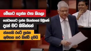 Ranil Wickremesinghe Full Speech  Parliament  20221124 [upl. by Poole]