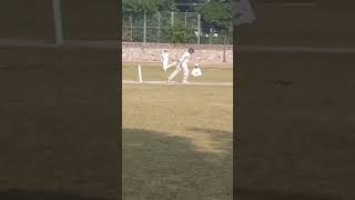 Bowled him…💗 crickettechnique shortvideo cricketbowling circet bowlingaction cricketnews [upl. by Sabsay]