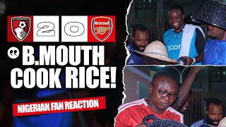 BOURNEMOUTH 20 ARSENAL  Proud Witches REACTIONPremier League 24245 HIGHLIGHTS [upl. by Marozas]