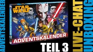 Star Wars ™  Adventskalender 2015 von CRAZE  Unboxing Teil 3  ReUpload [upl. by Cown4]