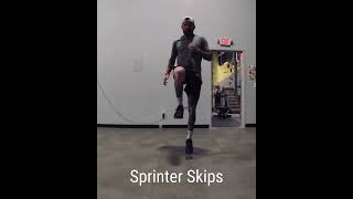 Endurance Strength and Conditioning  Sprinter Skips [upl. by Abernon]