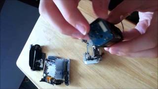 Sony DCRSX50 Camera Teardown [upl. by Sajovich]