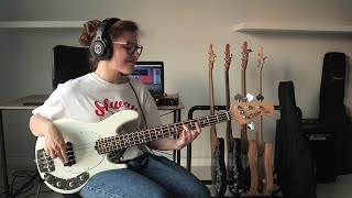 Lizzo  About Damn Time Bass Cover [upl. by Acinnad]