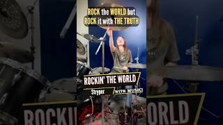 Stryper  Rockin’ The World Drummer Cam  Drum Cover Covered Live by Teen Drummer Lauren Young [upl. by Clemmie]