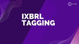 Capiums Feature of the Week  IXBRL Tagging [upl. by Llerrut]