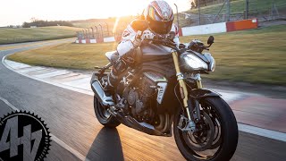 Triumph Speed Triple 1200 RS  Road  Track Review [upl. by Elton]