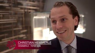 TEFAF 2016  HEMMERLE  CHRISTIAN HEMMERLE INTERVIEW [upl. by Aynos]