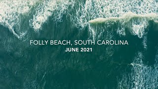 Folly Beach South Carolina  2021 [upl. by Anirod]