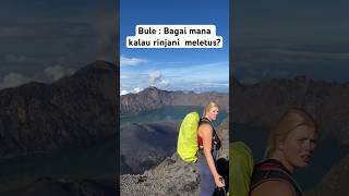 Bagaimana kalau gunung rinjani meletus [upl. by Ariahs214]