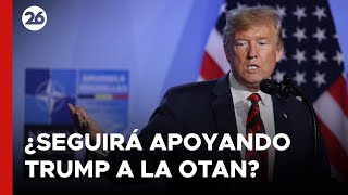 La OTAN quotdeseosaquot de trabajar con Donald Trump  26Global [upl. by Ynavoeg]