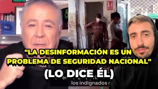 La hipocresía de Ferreras ante la DANA quotla desinformación es un problema de seguridad nacionalquot [upl. by Ylil]