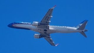 Despegue de Aeroparque del Embraer E190 LVCHS de Aerolineas Argentinas [upl. by Lleksah]