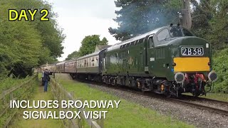 Gloucestershire Warwickshire Railway Diesel Gala 7th  9th July 2023  Day 2 [upl. by Nets]