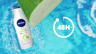 Hydrate with the NEW NIVEA Aloe amp Hydration Body lotion [upl. by Leis]