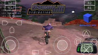 Downhill Domination Gameplay on Aether Sx2 Emulator Android [upl. by Buck]