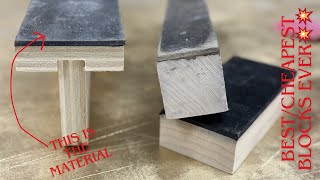 The BESTCHEAPEST Sanding BLOCK you can make Period You will NEVER buy another sanding block [upl. by Naitsabes]