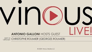 Vinous Live with Christophe Roumier Georges Roumier [upl. by Htebazle]