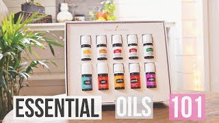 Young Living Essential Oils Starter Kit How I use them  tips amp tricks [upl. by Znieh846]