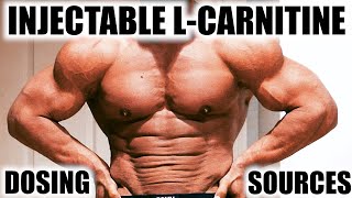 INJECTABLE LCARNITINE DOSING AND SOURCES [upl. by Tacy125]