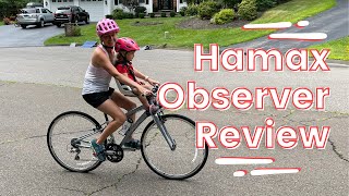 Hamax Observer Review Should it Be Your Babys First Bike Seat [upl. by Brey675]