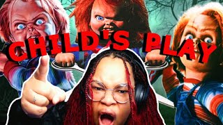 FIRST TIME WATCHING CHILDS PLAY1988 amp 1990 MOVIE REACTION [upl. by Assilam753]