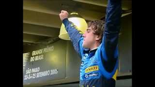 Alonso celebrates F1 2005 title [upl. by Fergus]