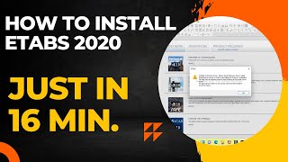 INSTALL ETABS 2020  HOW TO INSTALL ETABS ON LAPTOP OR PC [upl. by Burleigh270]