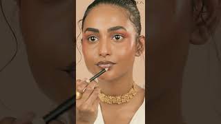 Supermodel Trinette Lucas’ Guide To Flawless Foundation And Red Lips  Makeup Tutorial  Mashion [upl. by Manon]