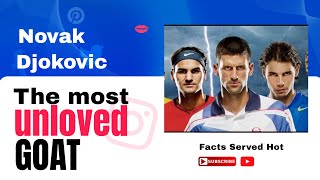 What makes Djokovic a controversial GOAT Is he actually better than Federer and Nadal [upl. by Aleekat87]