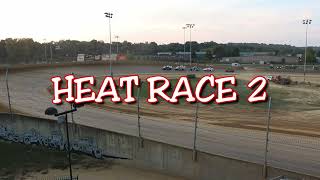 Lawrenceburg Speedway Hornet Nationals Heat Races 13 82424 [upl. by Goldy]