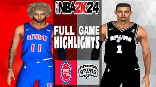 Rookie laban sa Rookie Nakalaban ang Giant Alien  NBA 2K24 MyCareer Ep7 [upl. by Louisa982]