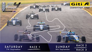 2024 Formula 4 Australian Championship Round 4 Race 3 [upl. by Selinda]