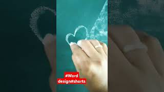 word design shorts [upl. by Major]