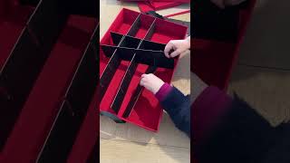 How to put together our Ornament Storage Box [upl. by Woodcock]