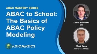 ABAC to School The Basics of ABAC Policy Modeling [upl. by Goodson]