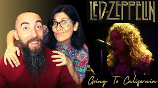 Led Zeppelin  Going To California REACTION with my wife [upl. by Abernon213]