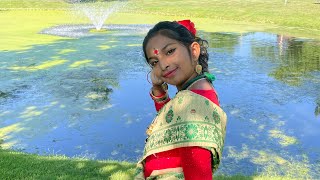 Moyna Cholat Cholat  ময়না ছলাৎ ছলাৎ dance video Bengali folk dance [upl. by Ativak]