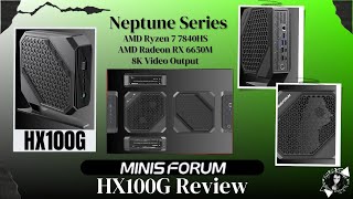 LIVE Galaxy Performance Neptune Series  Minisforum HX100G [upl. by Shaefer]