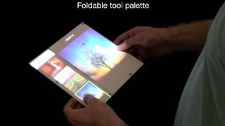 FoldMe Interacting with Doublesided Foldable Displays [upl. by Llertnad]